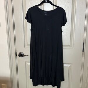 Kensie "Little Black Dress" Tiered Hem Women's Sz M EUC
